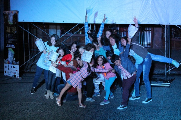 Niñ@s se roban la película en la XXVII Muestra de cine al aire libre