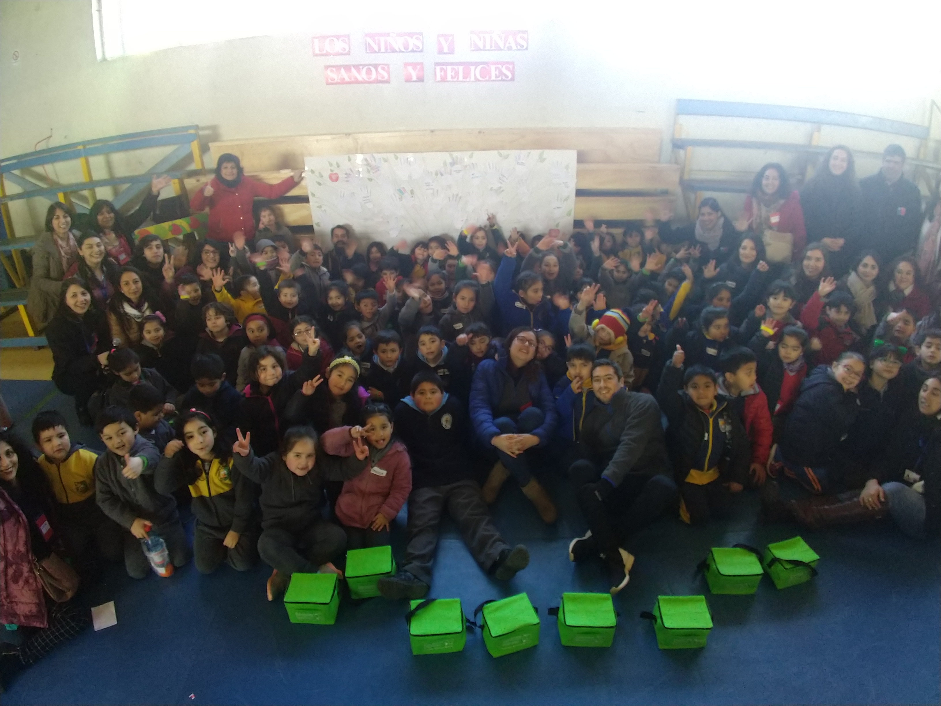 PRE ESCOLARES APORTARON CON IDEAS PARA VIVIR MÁS SALUDABLE.