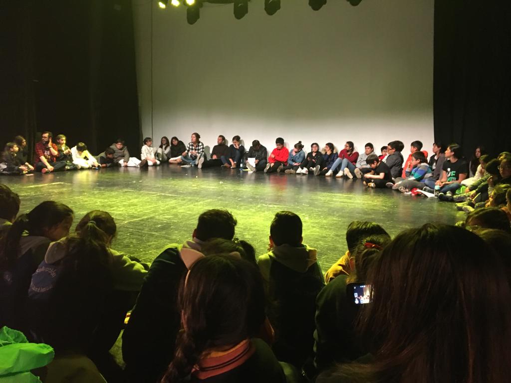 Pedagogía en Educación Básica con Menciones, UACh participó en 9° Encuentro de Teatro Escolar (ETE 2018).