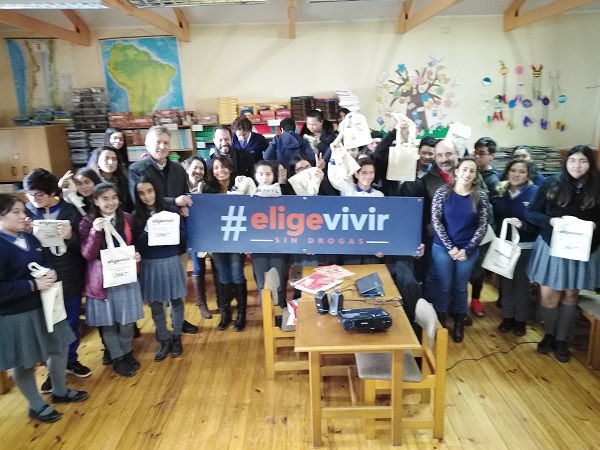 Autoridades reforzaron la importancia de que la prevención del consumo de alcohol y otras drogas es tarea de todos.