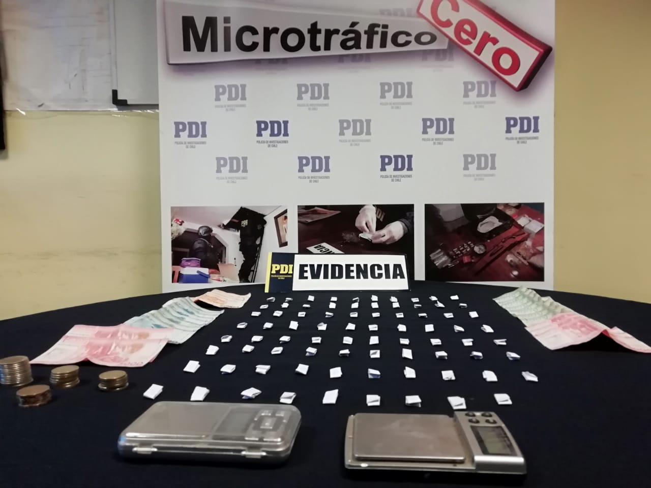 PDI detiene a dos mujeres por tráfico y microtráfico de drogas