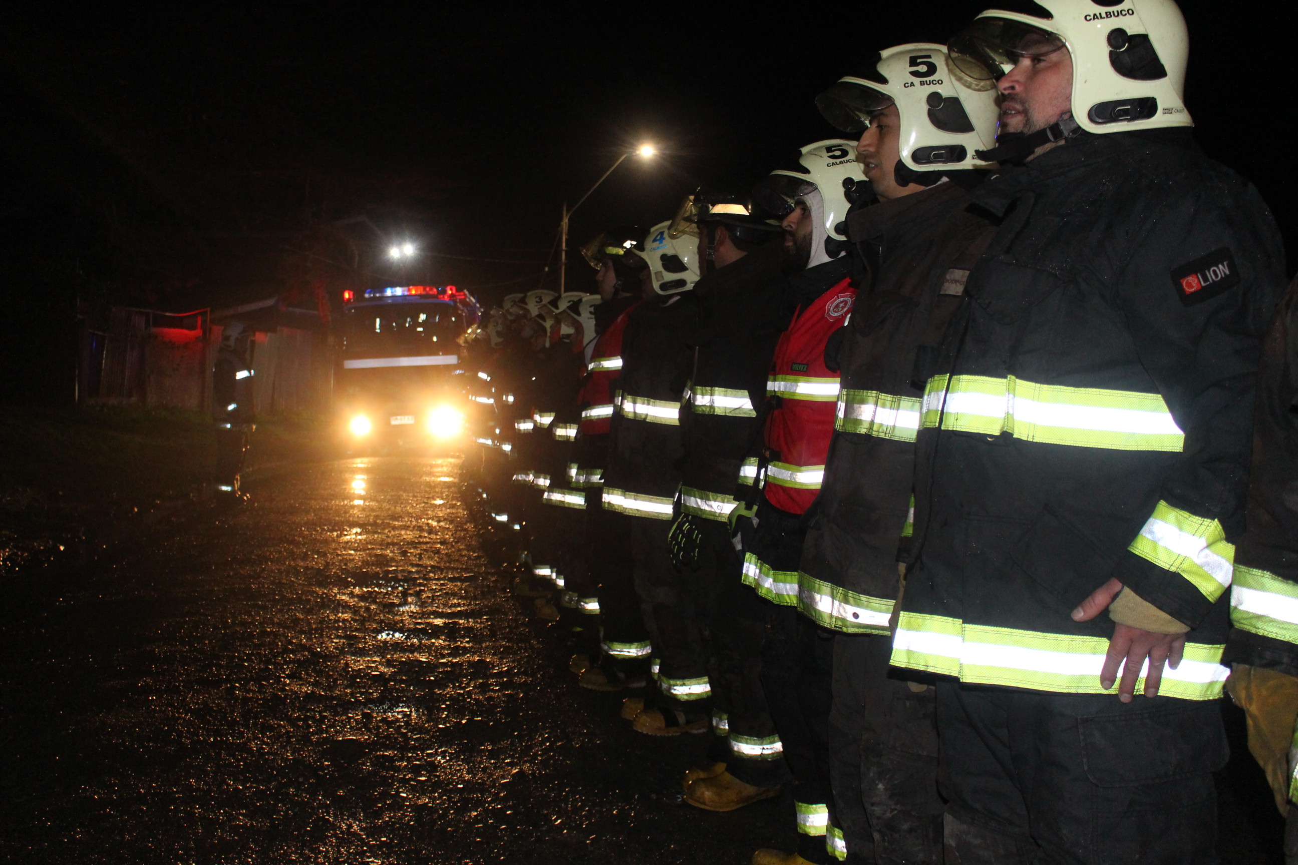 Bomberos de Calbuco, celebraron su Aniversario N° 117