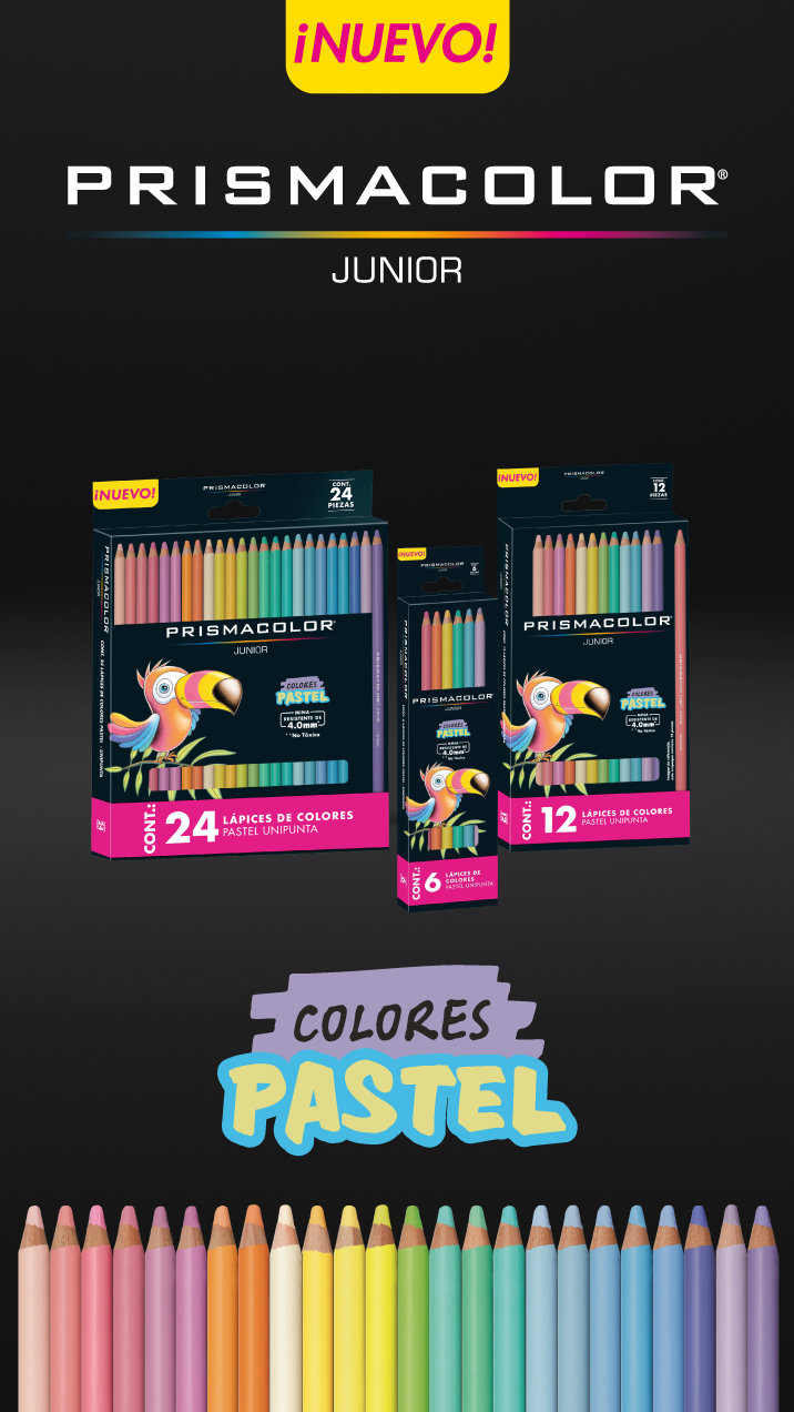 Prismacolor Junior: lápices ahora incluyen tonos pasteles y colores  metalizados | Diario Digital El Calbucano