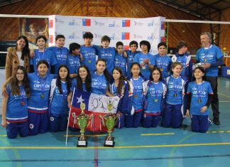 Colegio Alianza Francesa de Osorno clasificó para el nacional de vóleibol damas y varones