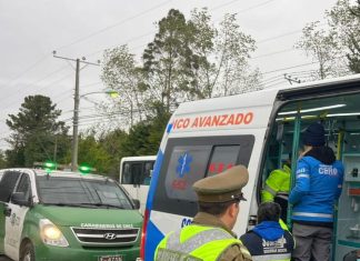 Carabineros detiene a dos personas por conducir bajo los efectos de la Cocaína