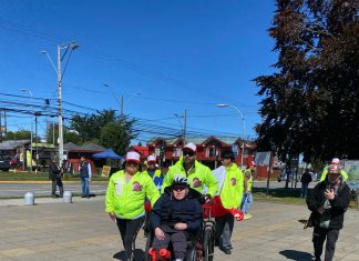 Frutillar se une a la cruzada y recibe a joven que padece Distrofia de Duchenne