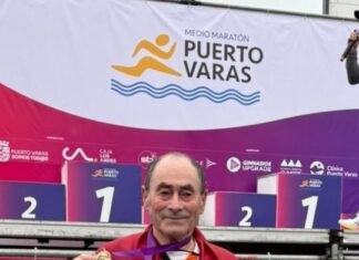 Calbucano ganó la media maratón