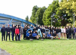 Remeras sureñas se exigieron al máximo en concentración en Valdivia