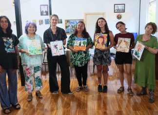 Más de 100 mujeres participaron en talleres de arteterapia