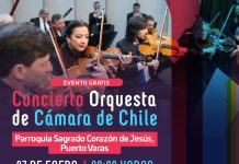 Orquesta de Cámara de Chile realizará tres Conciertos gratuitos