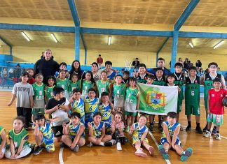 El básquetbol formativo sigue creciendo en Maullín