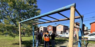 Frutillar inicia mejoramiento de plazas Volcanes del Sur y Las Cascadas