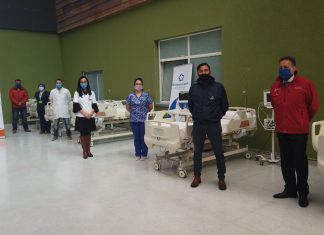 Salmoneros realizan primera donación masiva de en equipos de salud